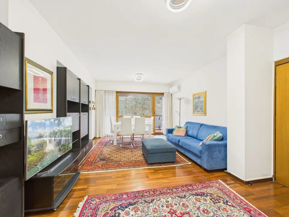 Exceptional 3.5-room apartment with lake view in Pazzallo