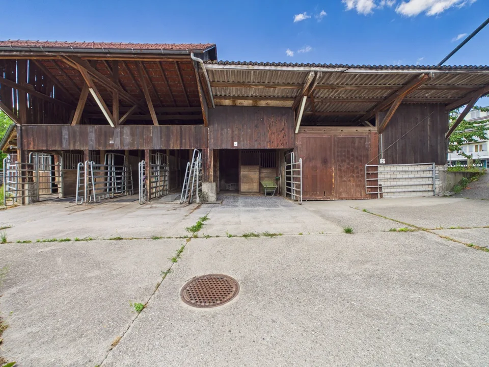 Historisches 8.5-Zimmer-Bauernhaus mit Charme, Pferdestall und grossem Garten in Attiswil