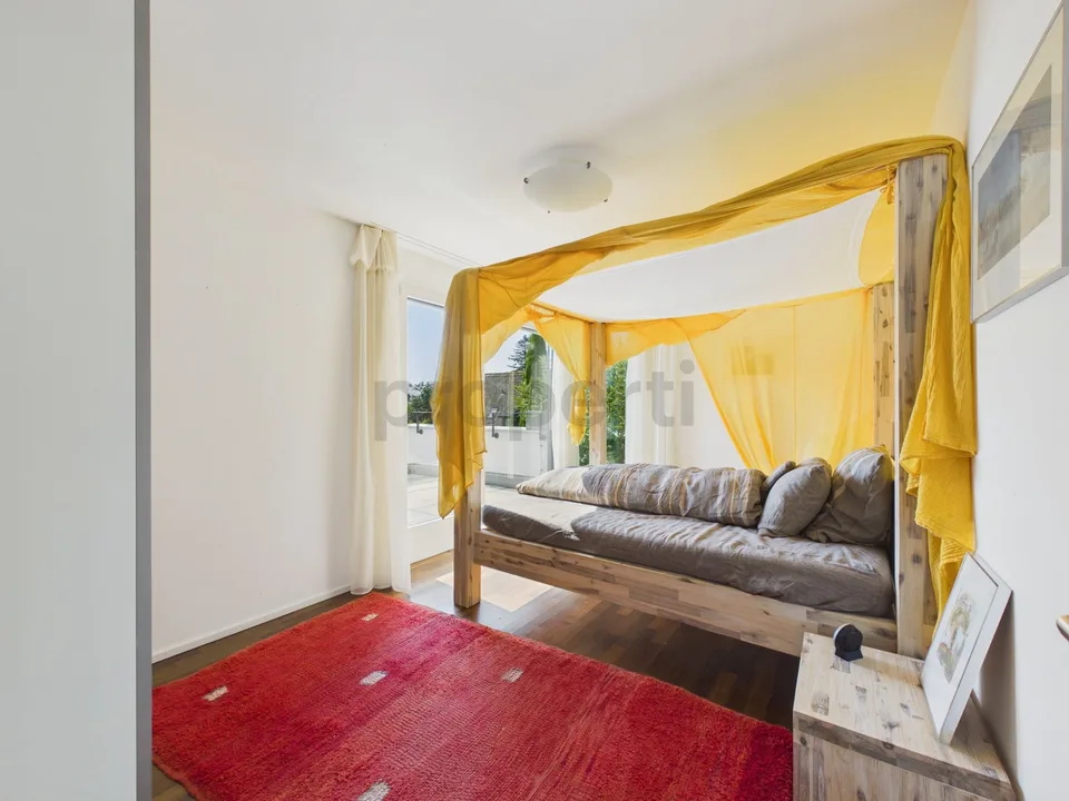 Spacious corner house in Wildpark, ground probe heating and fantastic garden