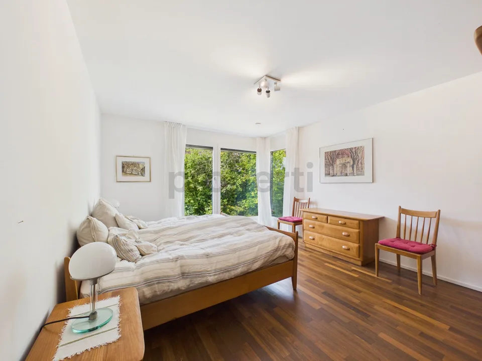 Spacious corner house in Wildpark, ground probe heating and fantastic garden