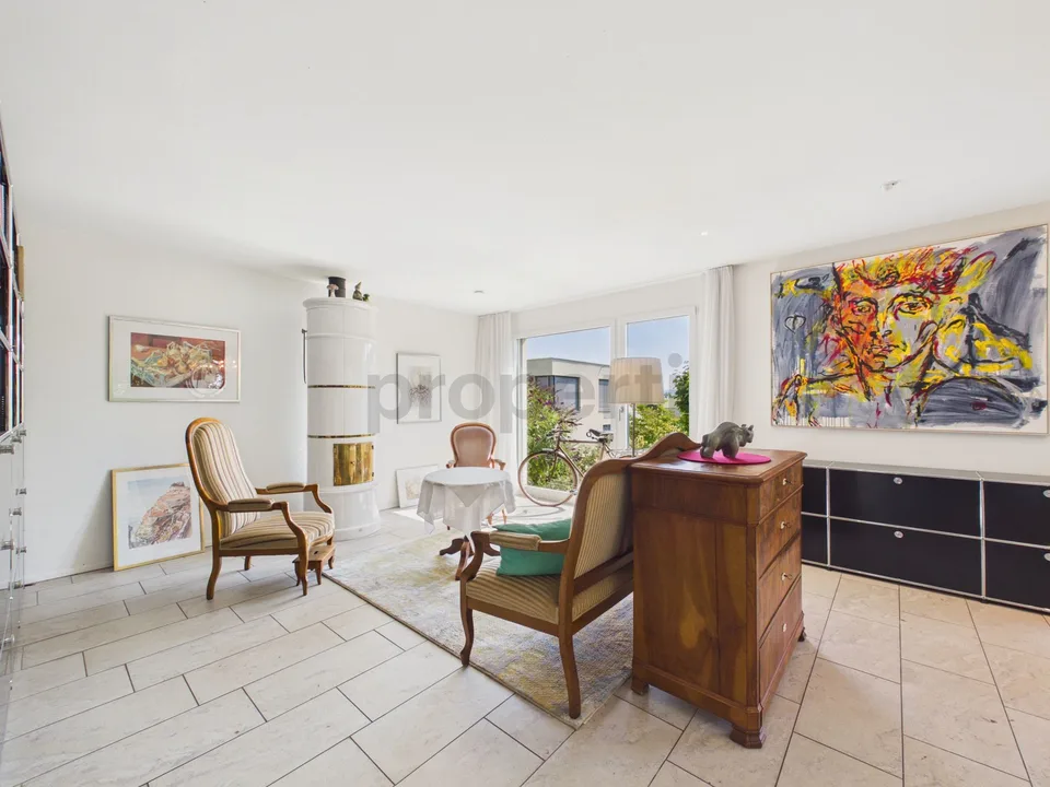 Spacious corner house in Wildpark, ground probe heating and fantastic garden