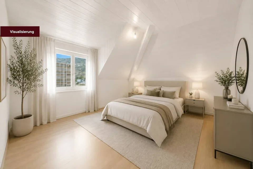 170 m² Wohngefühl mit Charakter und Walliser Bergpanorama