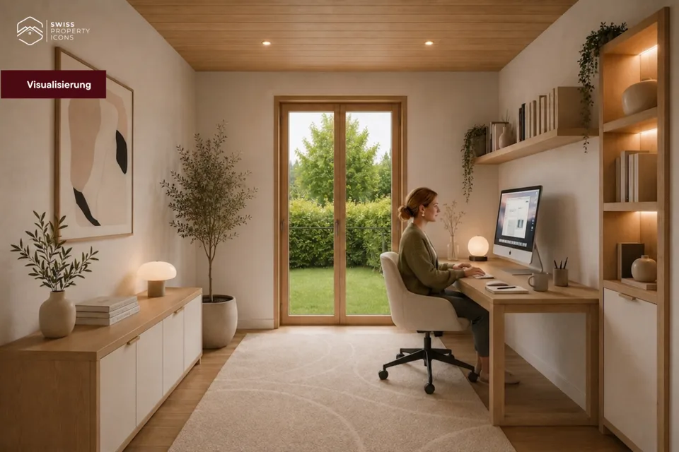 *RESERVED* NEW BUILD: Garden apartment "OAK" - Dreamy new apartments in the center of Koppigen