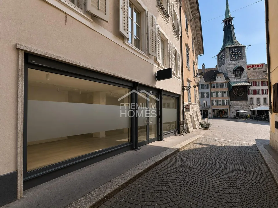 Ladenlokal an zentralster Lage im Herzen von Solothurn!