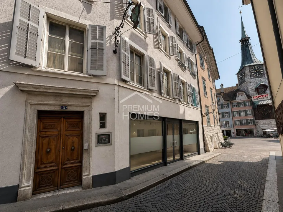 Ladenlokal an zentralster Lage im Herzen von Solothurn!