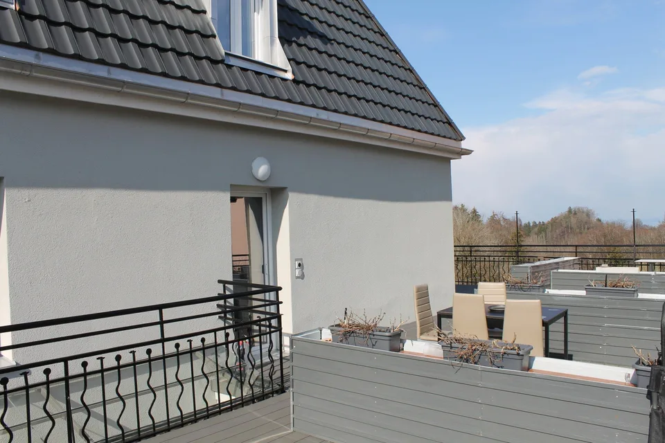 Newly built multi-family house with 9 units for sale in Wittenbach