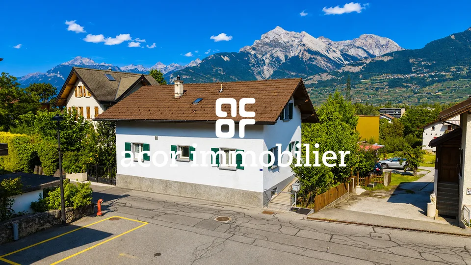 Haus voller Charme mit Garten in Aproz