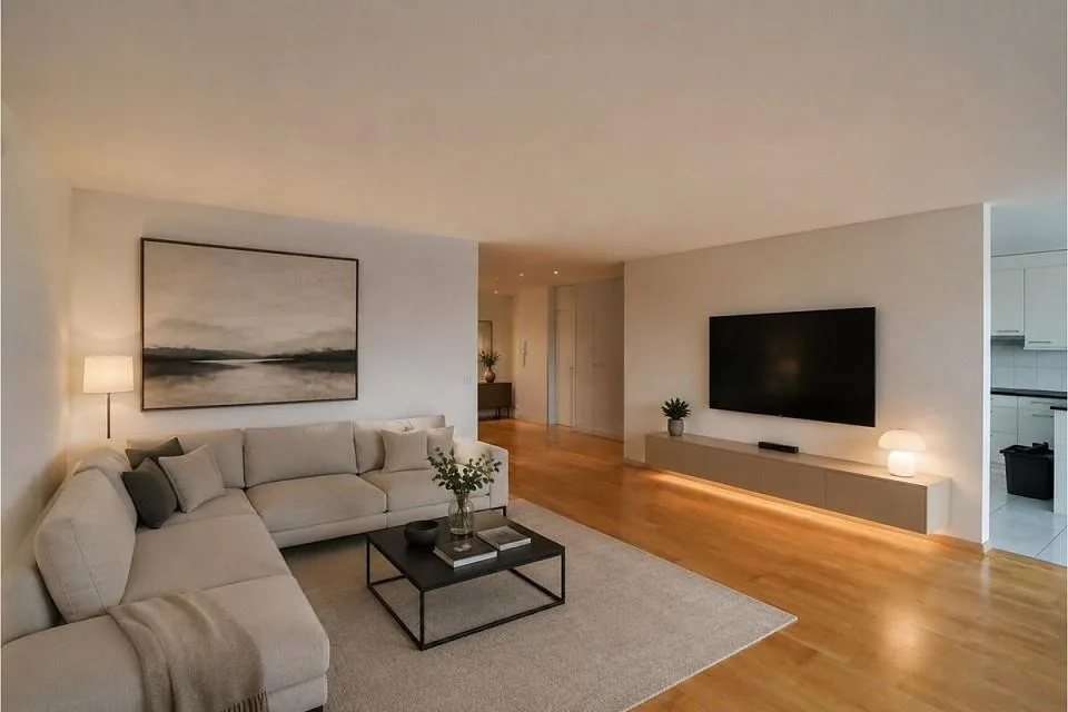 City-Close 4½-Room Apartment with a View over Aare and Wohlensee