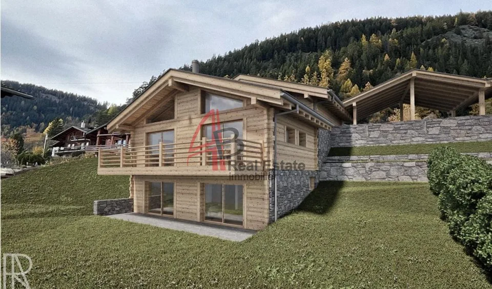 VAL DE BAGNES (Le Levron)  Chalet 6 rooms of 283 m2 of sales area