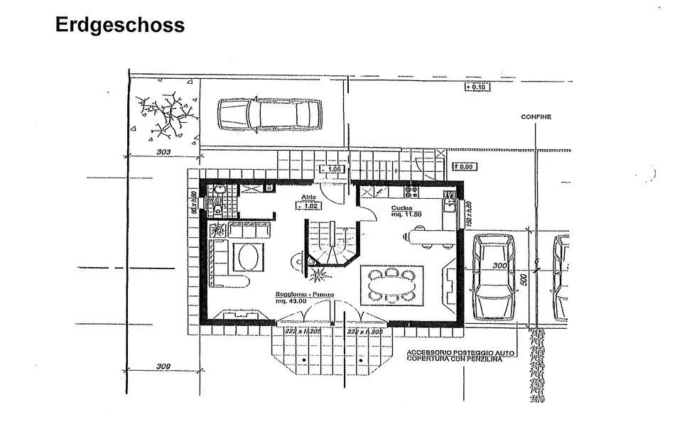 PRACHTVOLLE VILLA MIT 7,5 ZIMMERN UND PRIVATGARTEN IN MONTEGGIO