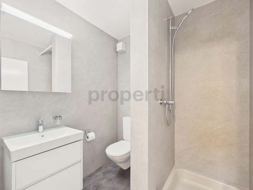 Area di giardino soleggiata, camino accogliente e cucina e bagno rinnovati di recente
