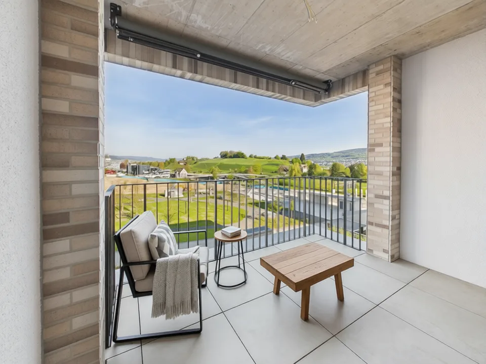 Exklusive 3.5-Zimmer-Neubauwohnung im AuPark  modernes Wohnen mit Blick zum Zürichsee