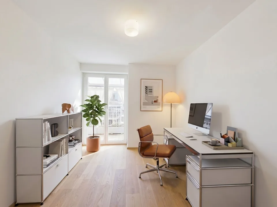 Exklusive 6.5-Zimmer-Attikawohnung mit sonnigem Balkon in Basel
