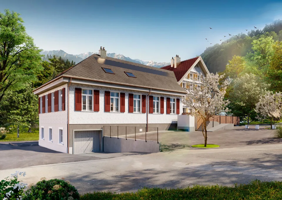 Grosszügige 5.5-Zimmer-Maisonette mit Terrasse (DG Rest.)