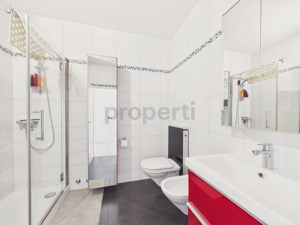 Appartement lumineux rénové de 1,5 pièces avec balcon, Lugano