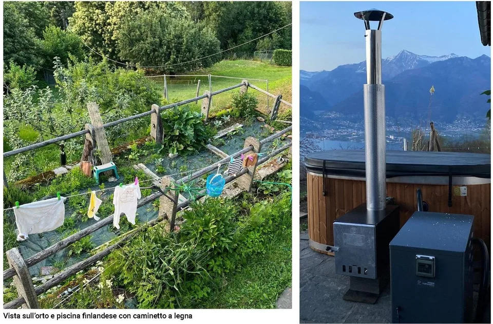Einfamilienhaus mit 4 Zimmern und atemberaubendem Panoramablick auf den Lago Verbano