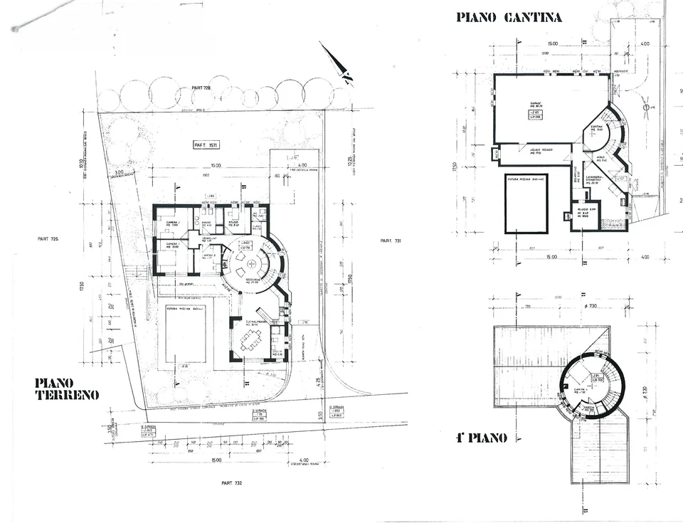 Noble villa with panoramic view in Pianezzo