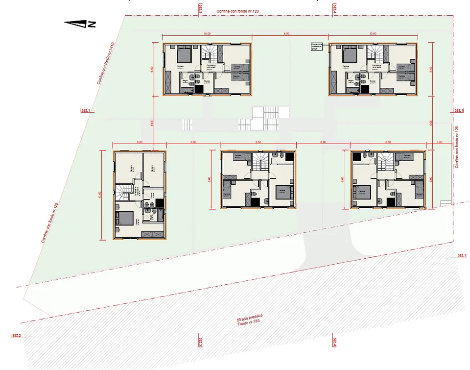 Villetta indipendente in prossima edificazione a Cadenazzo in nuovo complesso residenziale