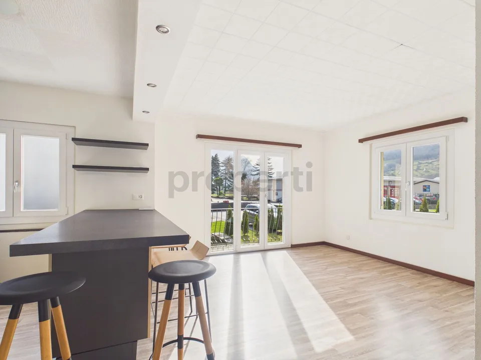 Elegantes Einfamilienhaus mit 4,5 Zimmern und Blick auf die Berge in Pollegio