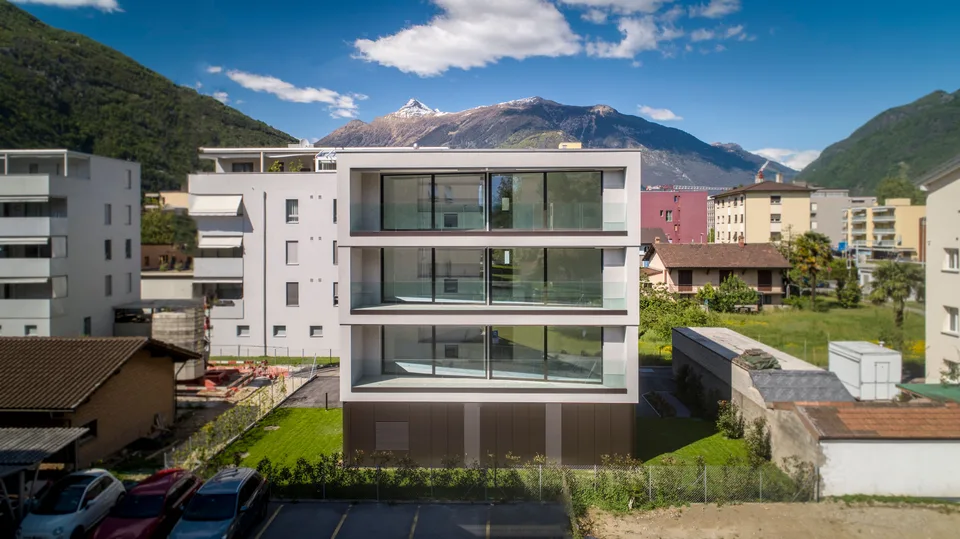 Palazzina Moderna a reddito nel cuore di Bellinzona .