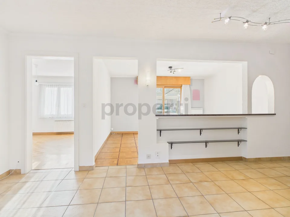 Spacious 3.5 room apartment with unobstructed view in Vétroz