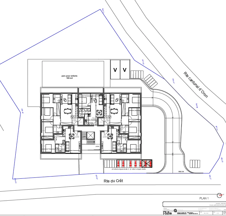 Immobilienentwicklungsprojekt - Vuisternens La Joux, 10 Minuten von Bulle