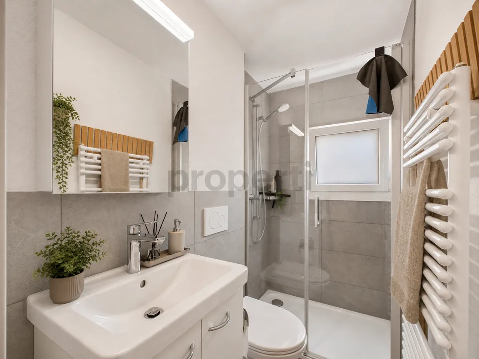 Renovierte 3.5-Zimmer-Wohnung mit privatem Gartensitzplatz und moderner Ausstattung