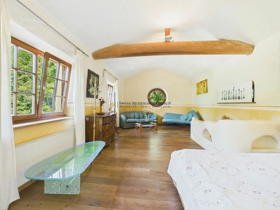 Vivere in una casa di argilla sull'Uetliberg