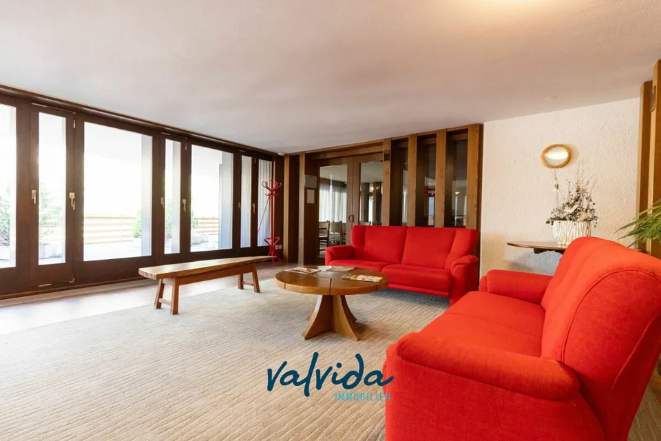 Panorama. Montagne. Leukerbad. - spazioso appartamento di 1,5 locali in posizione privilegiata