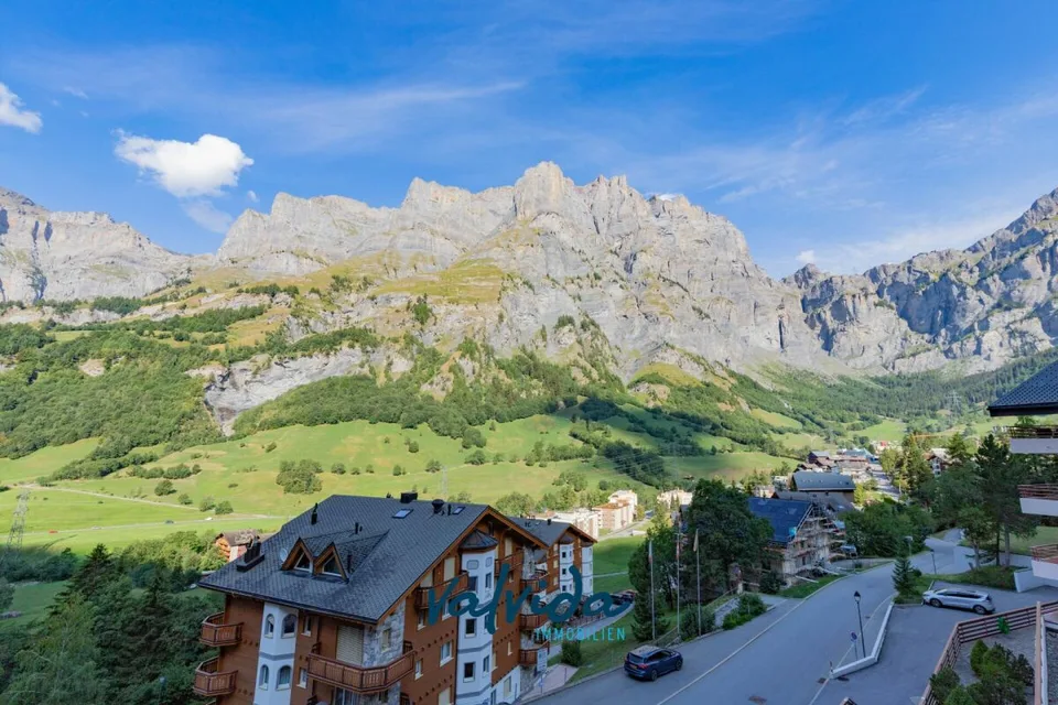 Panorama. Montagne. Leukerbad. - spazioso appartamento di 1,5 locali in posizione privilegiata