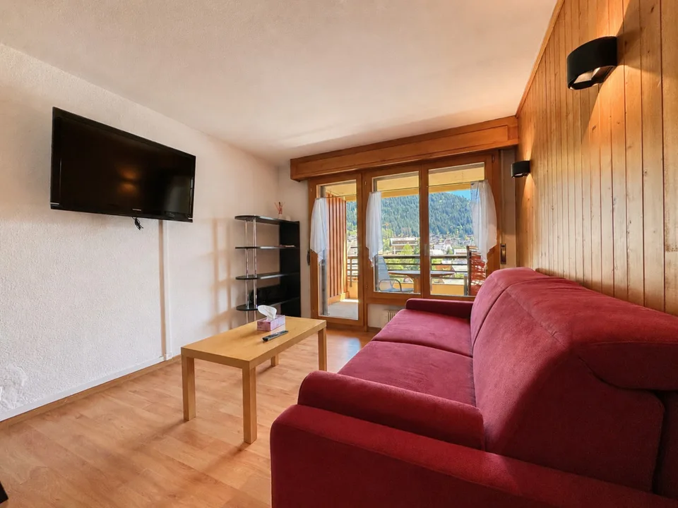 STUDIO MIT BALKON UND UNVERBAUBAREM BLICK IM HERZEN VON VERBIER