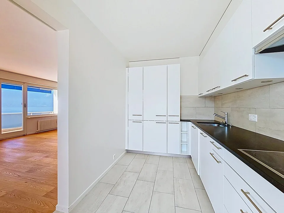 Splendide appartement rénové avec place d'amarrage dans port privé