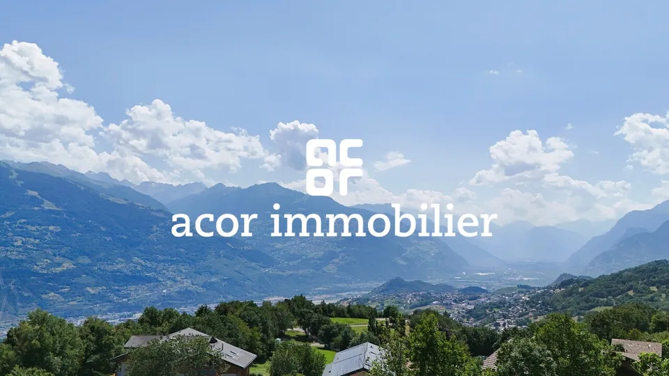 Promotion Panorama - Attique 3½ pièces neuf à Arbaz