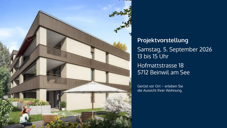 4½-Zimmer-Wohntraum mit Seesicht - Loggia und Balkon inklusive