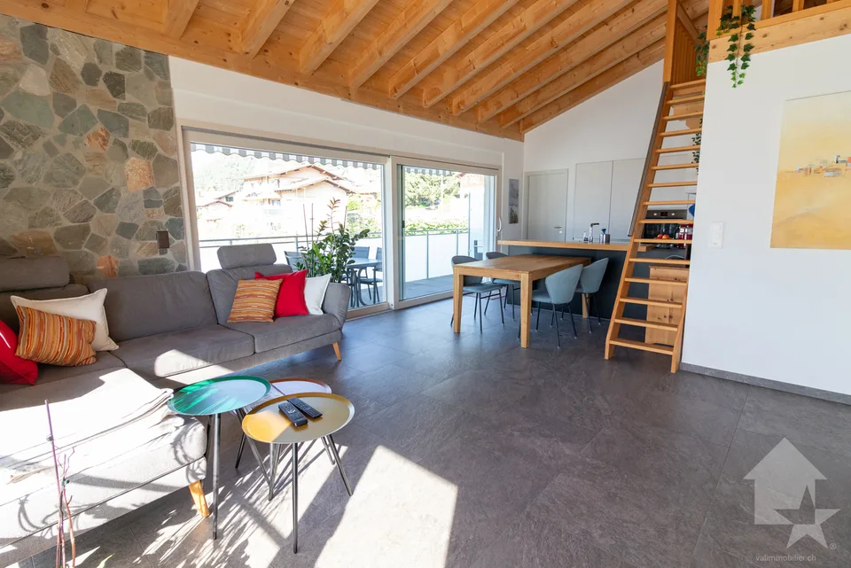 Wunderschöne Dachgeschosswohnung mit 4,5 Zimmern