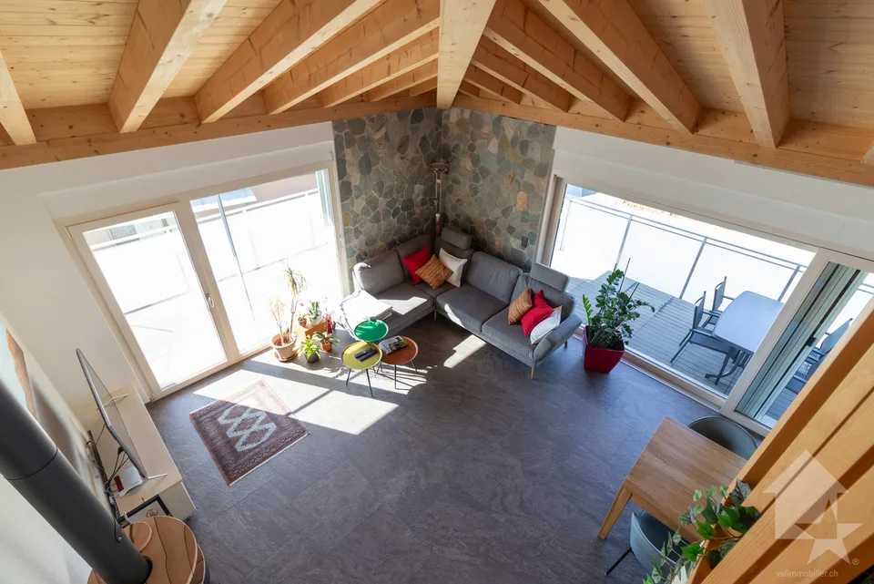 Wunderschöne Dachgeschosswohnung mit 4,5 Zimmern