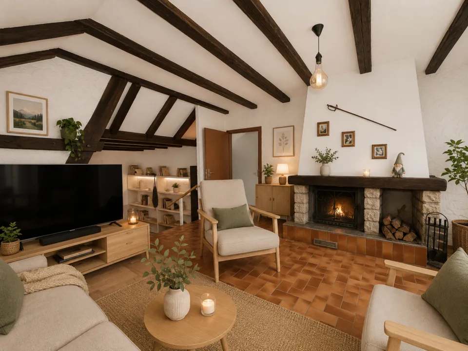 Belle maison familiale avec 6 grands garages