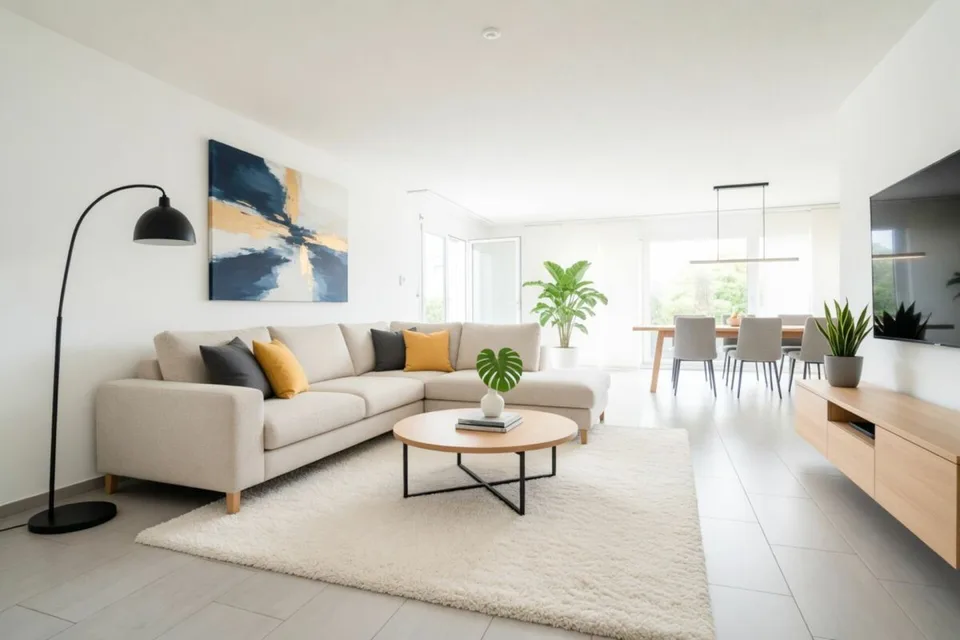 STILVOLLE 5.5 ZIMMER TERRASSENWOHNUNG MIT 67 M2 TERRASSE