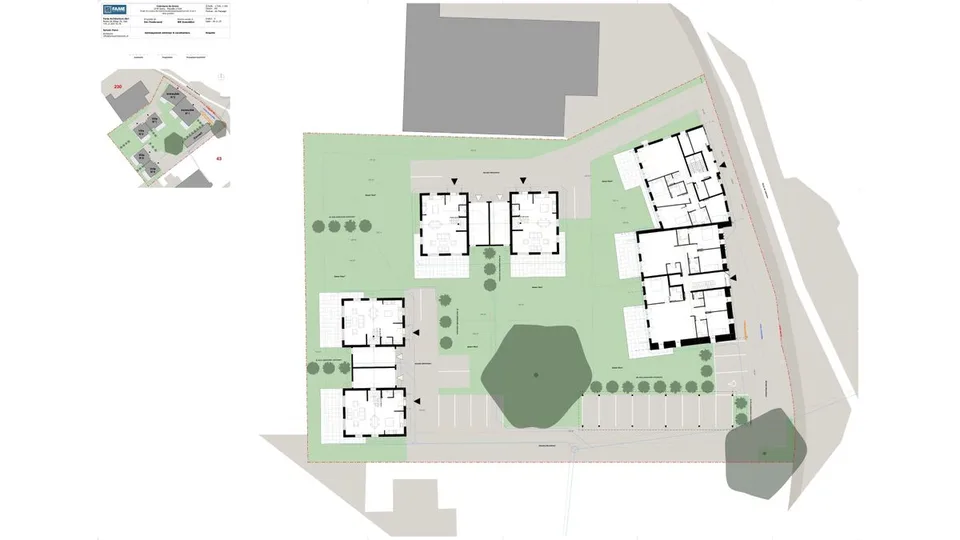 4 villas jumelées par les garages neuves à vendre à Grens dès CHF 1'950'000.-