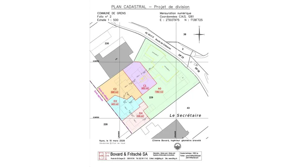 VENDU - 9 appartements neufs PPE de 3.5 à 4.5 pièces à Grens dès CHF 695'000.-