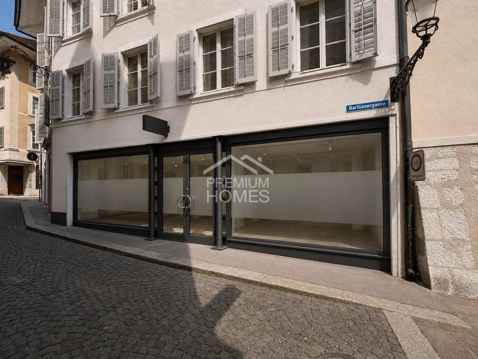 Ladenlokal an zentralster Lage im Herzen von Solothurn!
