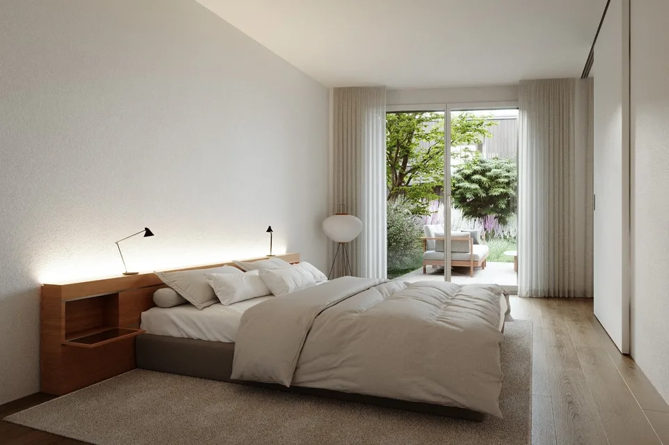 New Construction Project SATO: 2.5-Room Garden Apartment