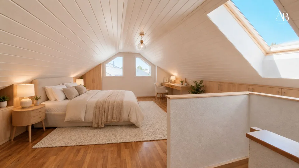 En exclusivité, Duplex vue lac et Mont-Blanc, centre Village à Arzier
