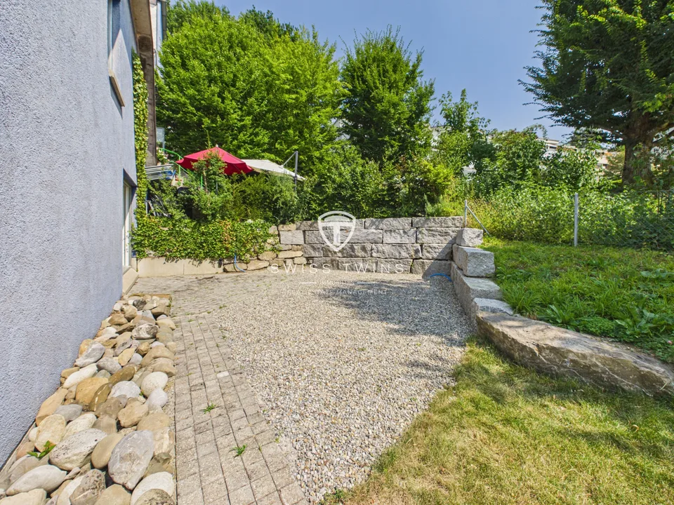 Ihr neues Zuhause in Adliswil - Gartenwohnung mit viel Gestaltungsspielraum