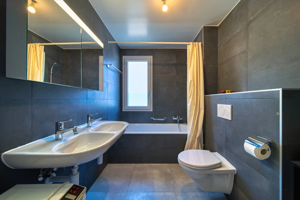 Bel appartement traversant de 3.5 pièces avec échappée lac