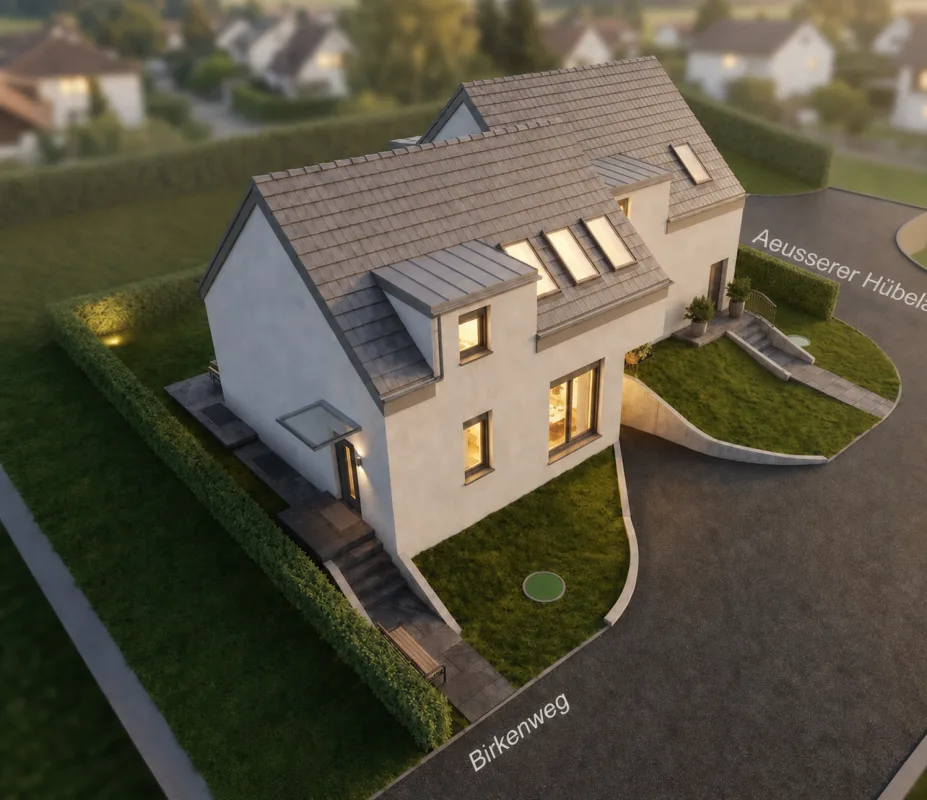 Nouvelle construction avec garage souterrain à Hunzenschwil