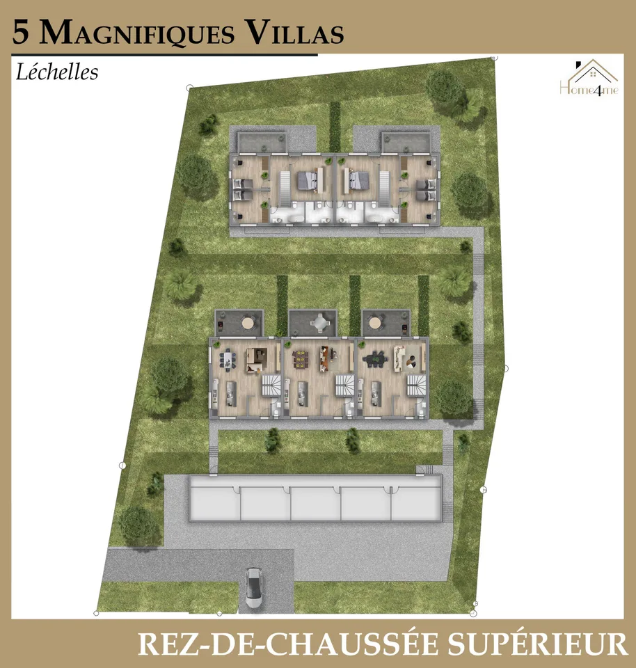 6.5 Zimmer Reihenfamilienhaus in Léchelles – Foto 14 von 21