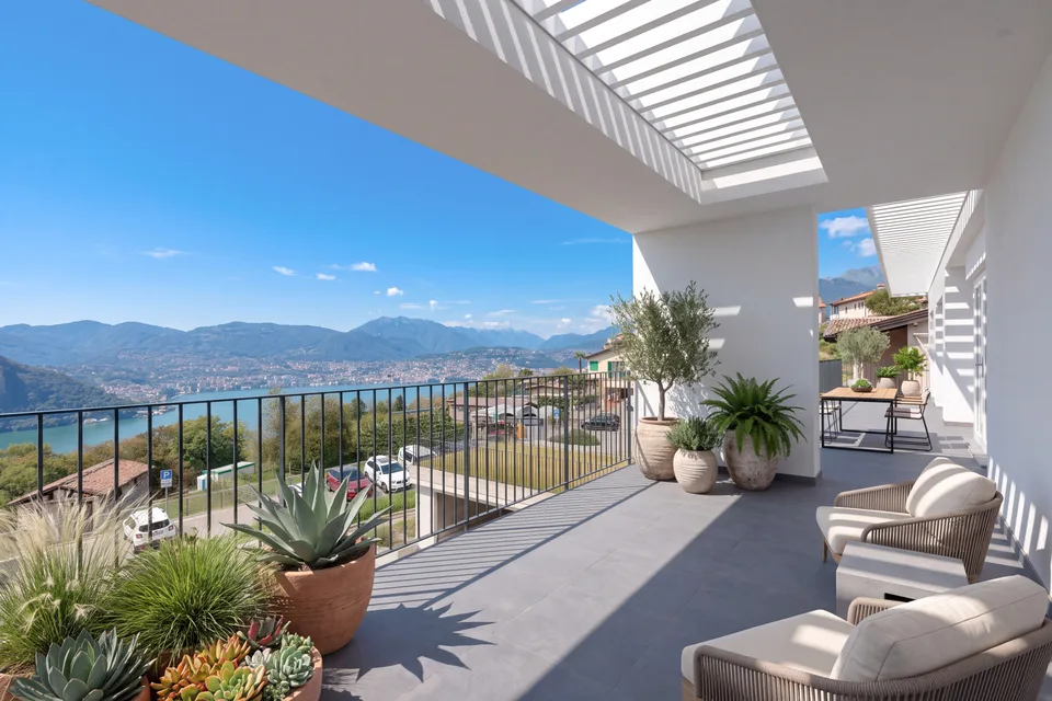 Exklusive und prächtige Villa mit Seeblick, 6,5 Zimmer in Pugerna – Foto 2 von 26