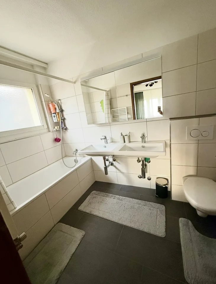 Ampio appartamento di 5,5 stanze con camino e grande balcone sud
