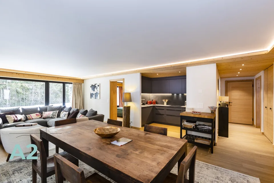 Magnifique 4.5 pièces entièrement rénové au pied des pistes de ski